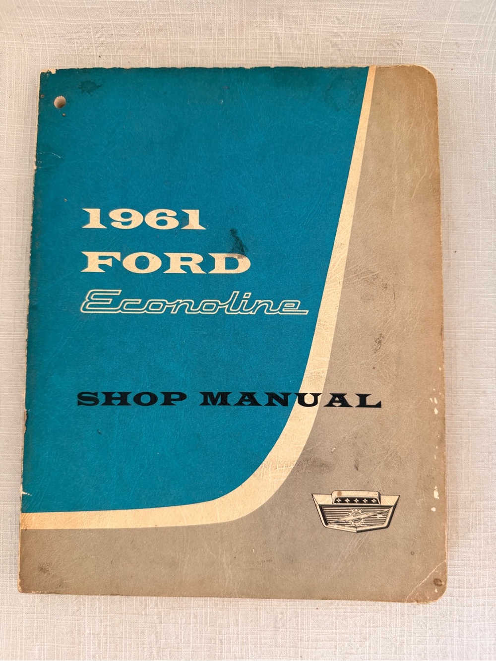 Ford Teal & Tan Service Publication Cover